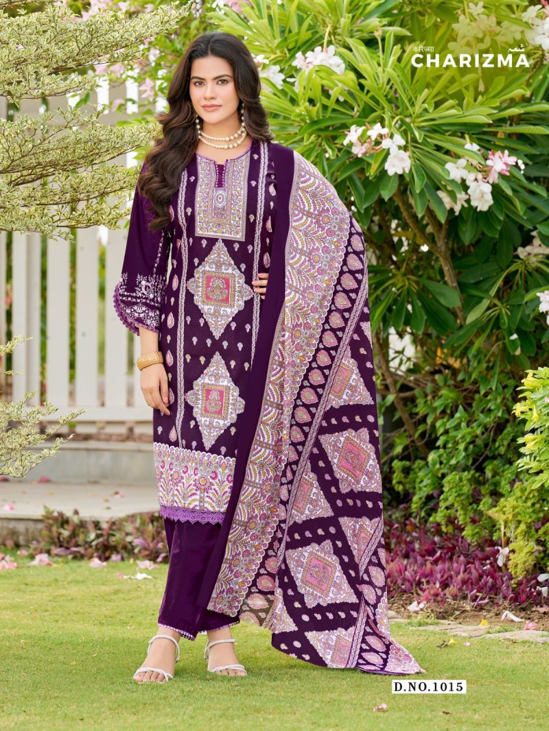 Ganesha Charizma Vol 1 Cotton Printed Karachi Dress Material