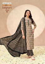 Mayur Jaipuri Vol 15 Cotton Printed Fancy Dress Material