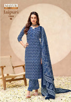 Mayur Jaipuri Vol 15 Cotton Printed Fancy Dress Material