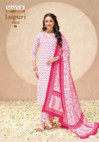 Mayur Jaipuri Vol 15 Cotton Printed Fancy Dress Material