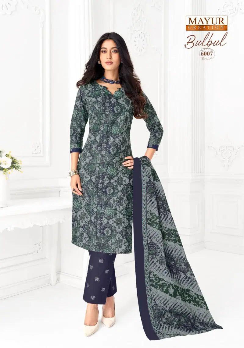 Mayur Bul Bul Vol 6 Pure Cotton Printed Dress Material Collection