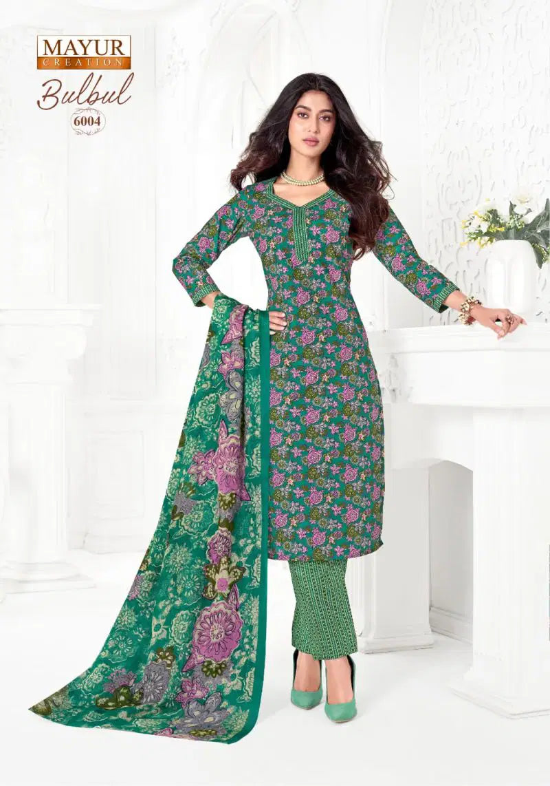 Mayur Bul Bul Vol 6 Pure Cotton Printed Dress Material Collection