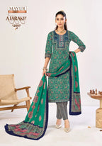 Mayur Ajarakh Vol 12 Readymade Cotton Kurti Pant With Dupatta