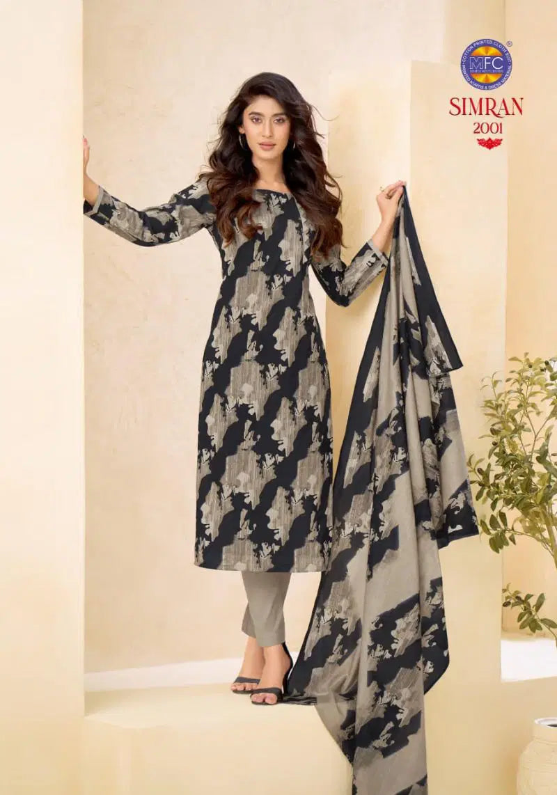 Mfc Simran Vol 2 Cotton Printed Fancy Dress Material Collection