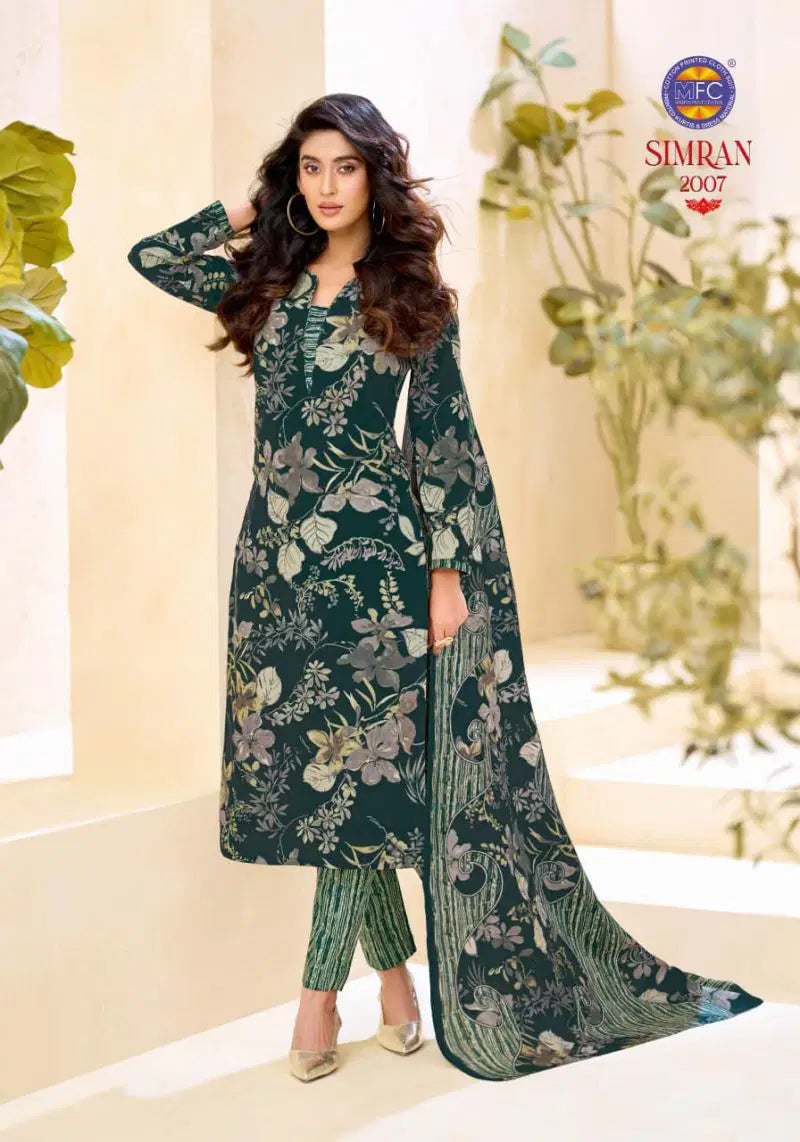 Mfc Simran Vol 2 Cotton Printed Fancy Dress Material Collection