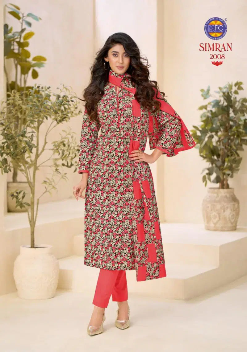 Mfc Simran Vol 2 Cotton Printed Fancy Dress Material Collection