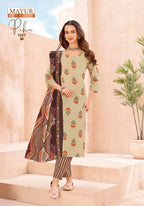 Mayur Pihu D No 1001 To 10 Cotton Printed Fancy Dress Material