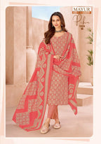 Mayur Pihu D No 1001 To 10 Cotton Printed Fancy Dress Material