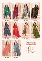 Mayur Pihu D No 1001 To 10 Cotton Printed Fancy Dress Material