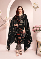 Miss World Trendy Vol 5 Readymade Cotton Printed Kurti Pant With Dupatta