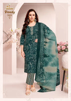Miss World Trendy Vol 5 Readymade Cotton Printed Kurti Pant With Dupatta