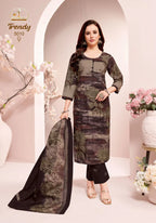 Miss World Trendy Vol 5 Readymade Cotton Printed Kurti Pant With Dupatta