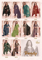 Miss World Trendy Vol 5 Readymade Cotton Printed Kurti Pant With Dupatta