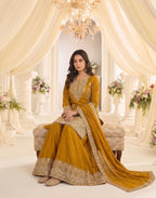 Kb Super Hit 3322 Chinon Sequence Worked Ready To Wear Salwar Suit