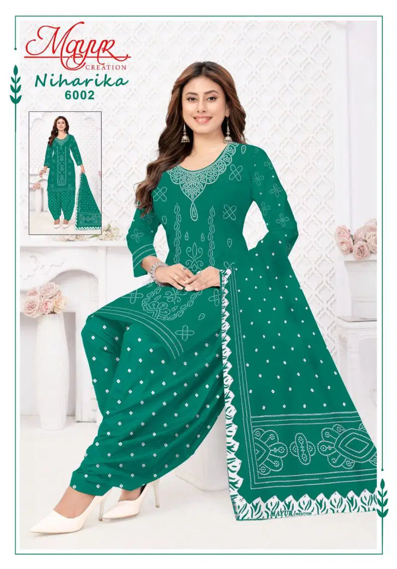 Mayur Niharika Vol 6 Cotton Printed Daily Wear Dress Material