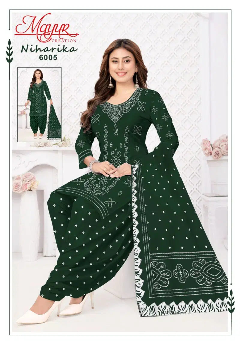 Mayur Niharika Vol 6 Cotton Printed Daily Wear Dress Material