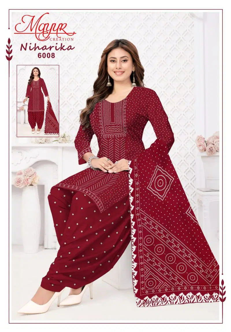Mayur Niharika Vol 6 Cotton Printed Daily Wear Dress Material