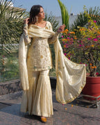 Md Mahi 9 Pure Chinon Handworked Designer Salwar Suit