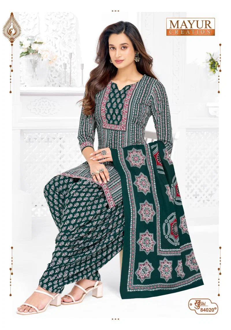 Mayur Khushi Vol 84 Cotton Printed Daily Wear Dress Material