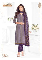 Mayur Khushi Vol 84 Cotton Printed Daily Wear Dress Material