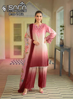 Safa Fashion Fab 1462 Satin Digital Printed Salwar Suit Collection