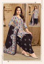 Miss World Battik Special Vol 12 Readymade Cotton Patiyala Dress