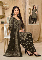 Miss World Battik Special Vol 12 Readymade Cotton Patiyala Dress