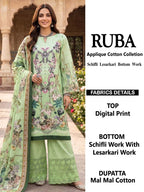 Al Karam Ruba Cotton Printed Dress Material Collection