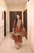 Md Mahi 12 Pure Chinon Silk Embroidered Salwar Suit Collection