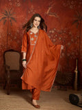 Md Mahi 20 Roman Handworked Kurti Pant With Dupatta