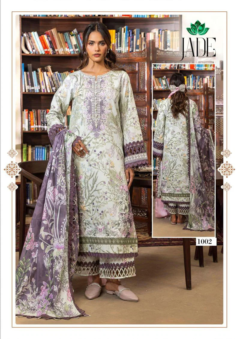 Farida Jade Bin Saeed Vol 1 Cotton Karachi Dress Material