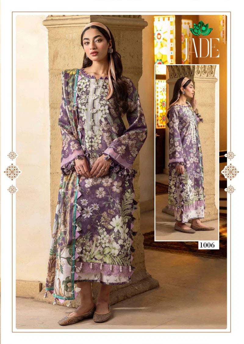 Farida Jade Bin Saeed Vol 1 Cotton Karachi Dress Material