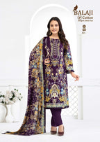 Balaji Nargis Vol 2 Readymade Cotton Karachi Kurti Pant With Dupatta