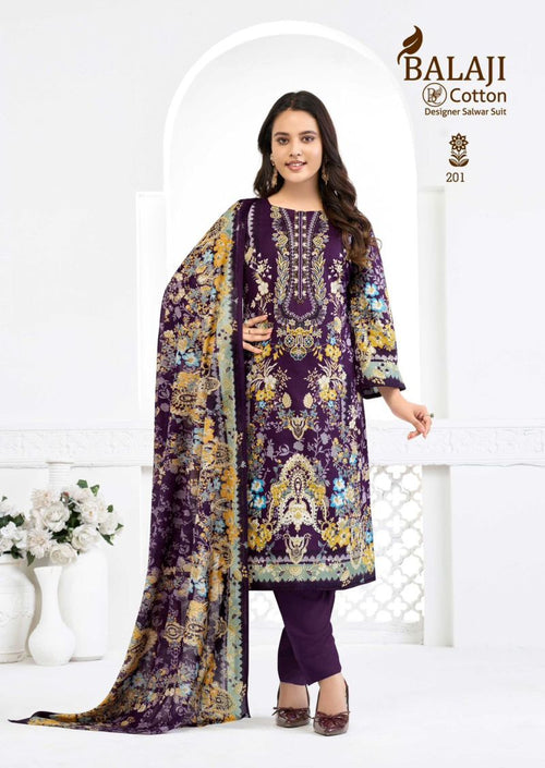 Balaji Nargis Vol 2 Readymade Cotton Karachi Kurti Pant With Dupatta