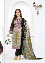 Balaji Nargis Vol 2 Readymade Cotton Karachi Kurti Pant With Dupatta