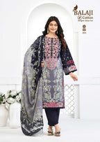 Balaji Nargis Vol 2 Readymade Cotton Karachi Kurti Pant With Dupatta