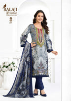 Balaji Nargis Vol 2 Readymade Cotton Karachi Kurti Pant With Dupatta