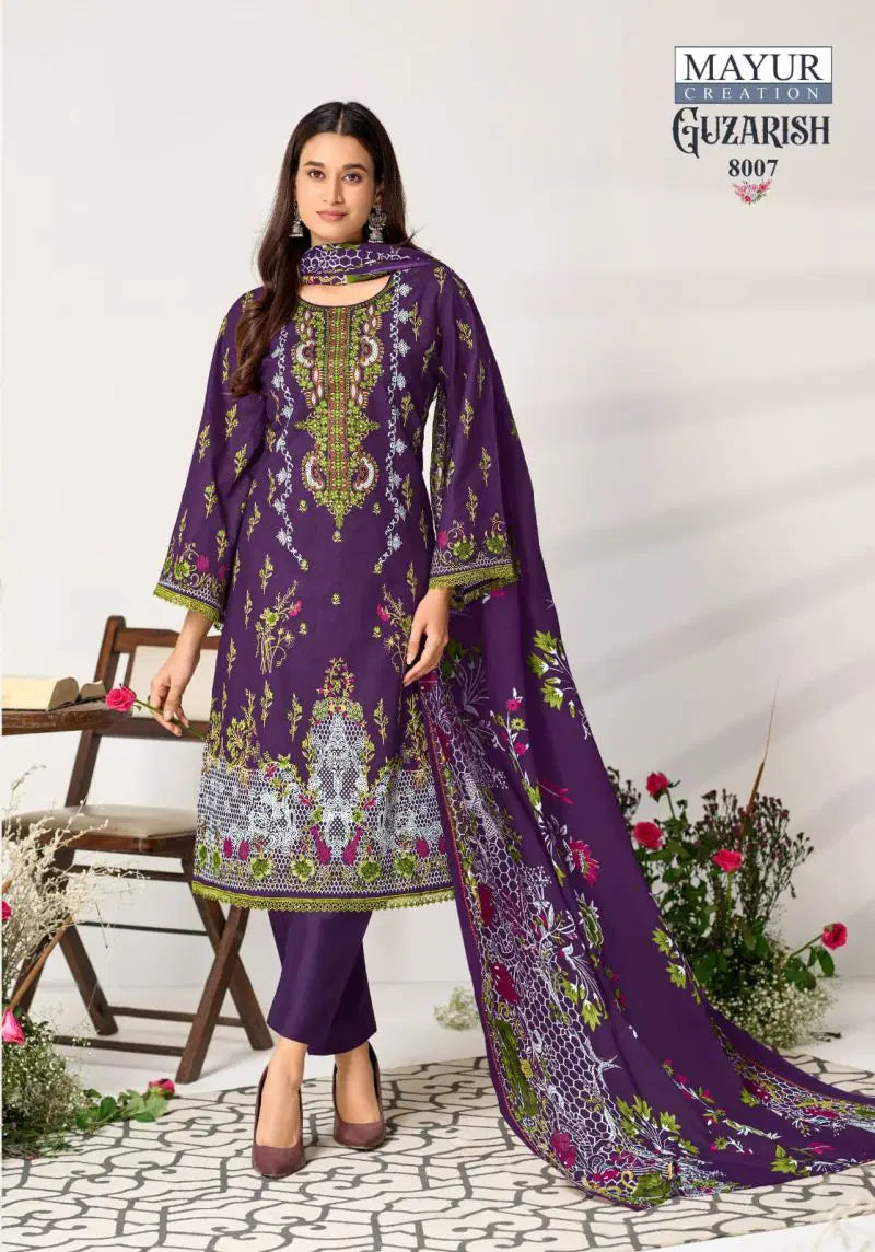 Mayur Guzarish Vol 8 Readymade Cotton Karachi Kurti Pant With Dupatta