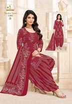 Miss World Bandhani Vol 21 Readymade Cotton Patiyala Dress