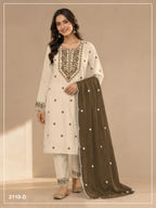 2110 Master Colors A To D Khadi Cotton Embroidered Salwar Kameez Collection