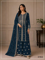 2119 Master Colors A To D Georgette Embroidered Salwar Kameez