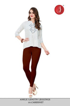 Ankle Leggings Cotton Lycra Leggings Collection