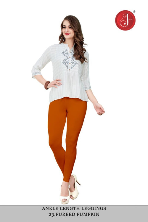 Ankle Leggings Cotton Lycra Leggings Collection