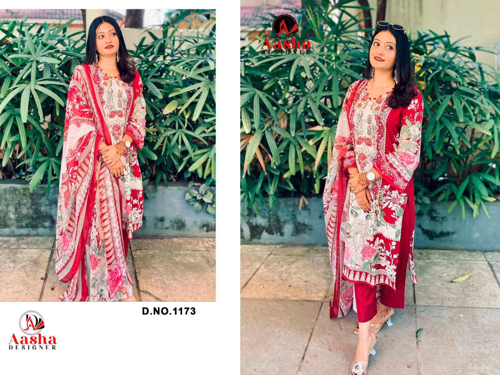 AASHA DESIGNER®️	Design No. 1173