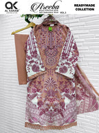 OTHER BRAND Presents Latest Collection Karachi Style Launched on . Presenting Beautiful collection of Karachi Style PCS with Full Stitched XL (42), 2XL (44), 3XL (46) .