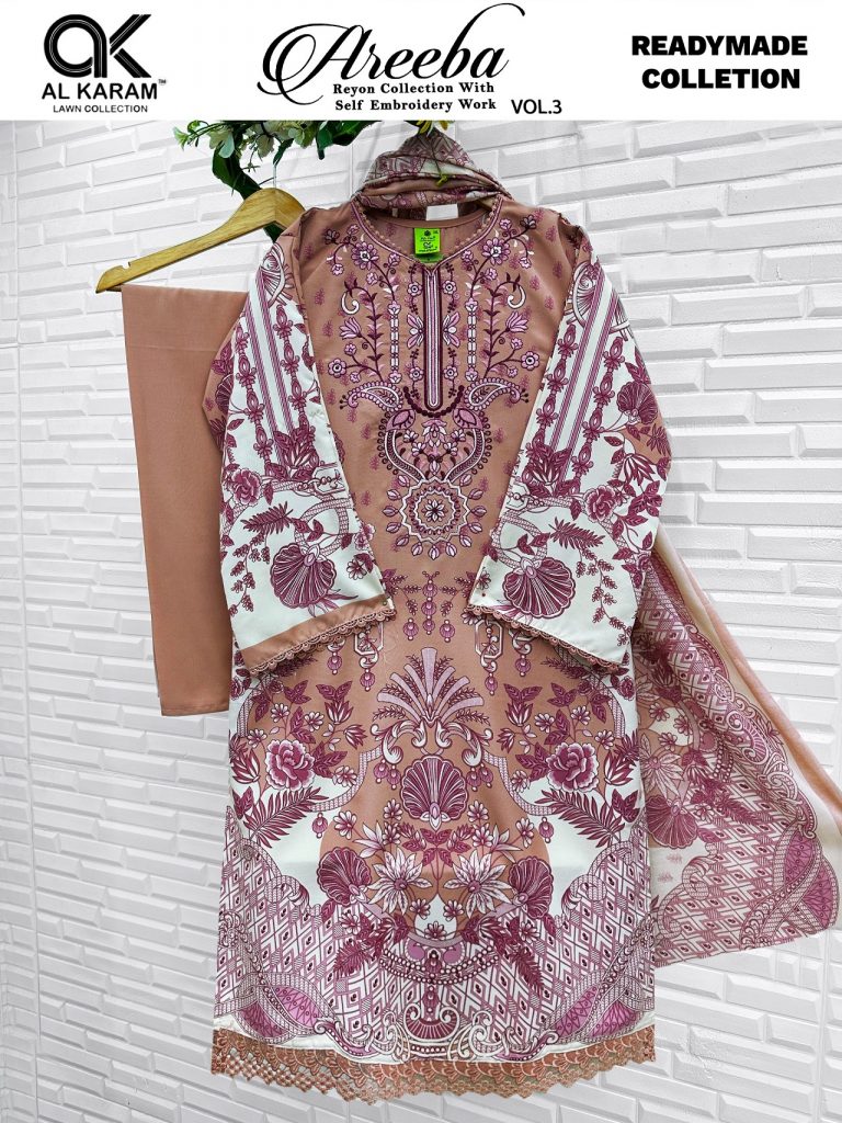 OTHER BRAND Presents Latest Collection Karachi Style Launched on . Presenting Beautiful collection of Karachi Style PCS with Full Stitched XL (42), 2XL (44), 3XL (46) .