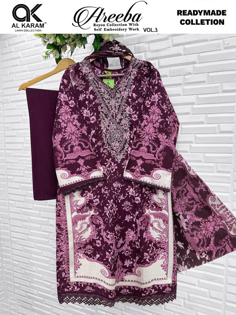 OTHER BRAND Presents Latest Collection Karachi Style Launched on . Presenting Beautiful collection of Karachi Style PCS with Full Stitched XL (42), 2XL (44), 3XL (46) .