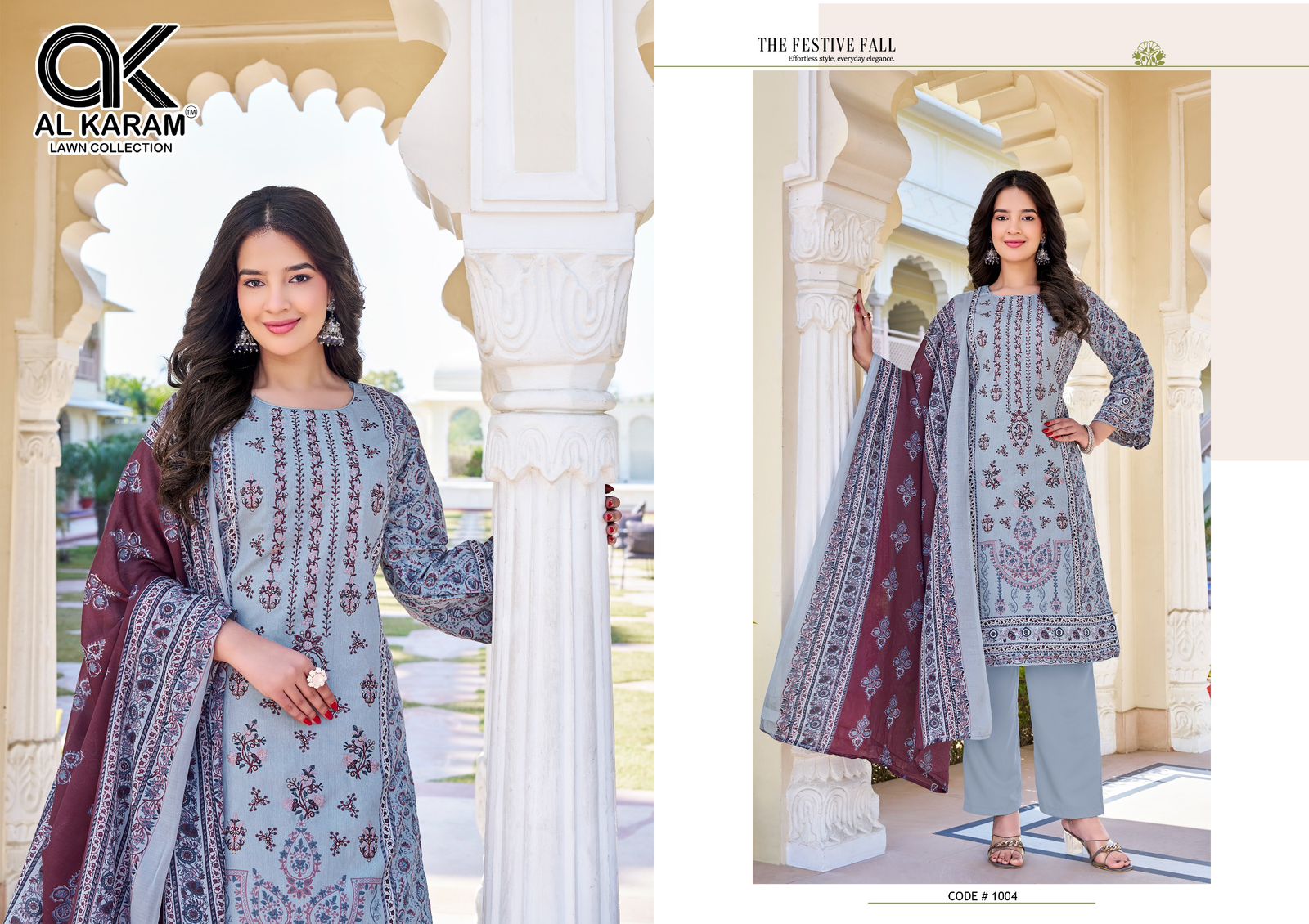 Al Karam Shezlin Vol-1 Karachi Lawn Cotton Suits