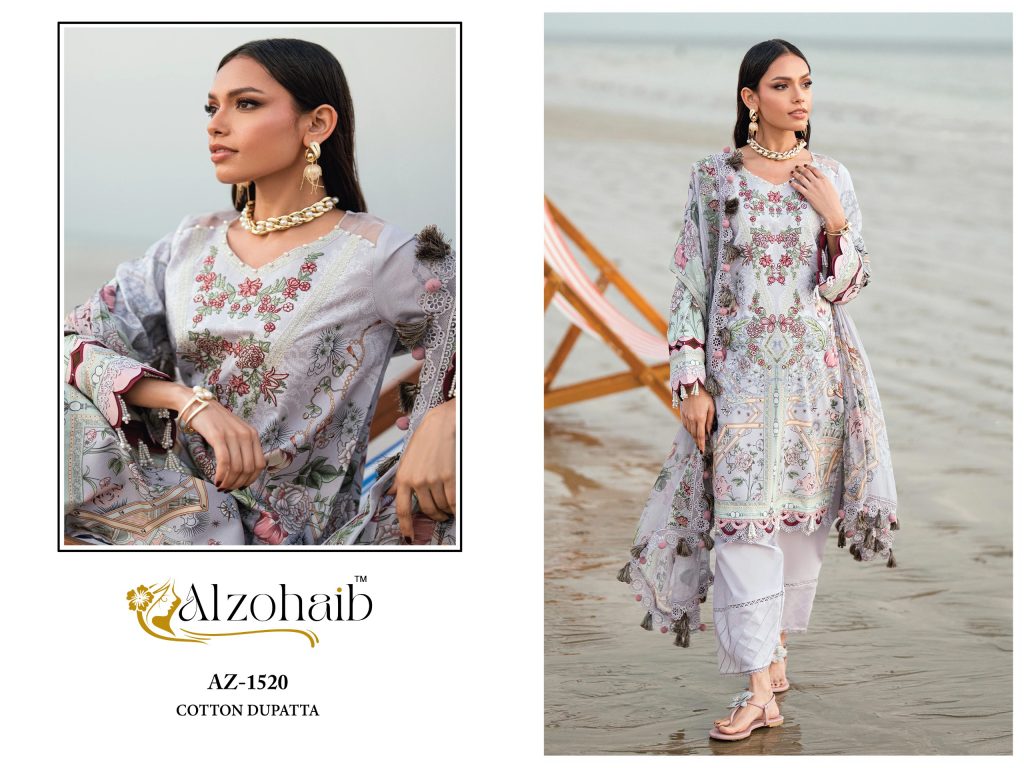 Al Zohaib Aqila Vol 2 – pakistani Readymade Kurti Pant With Dupatta