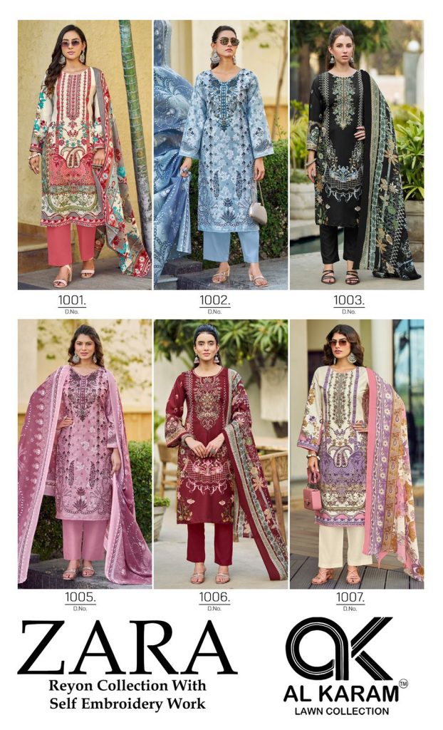 Alkaram Zara – Karachi Dress Material